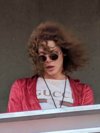 SOPHIE performing in 2019.